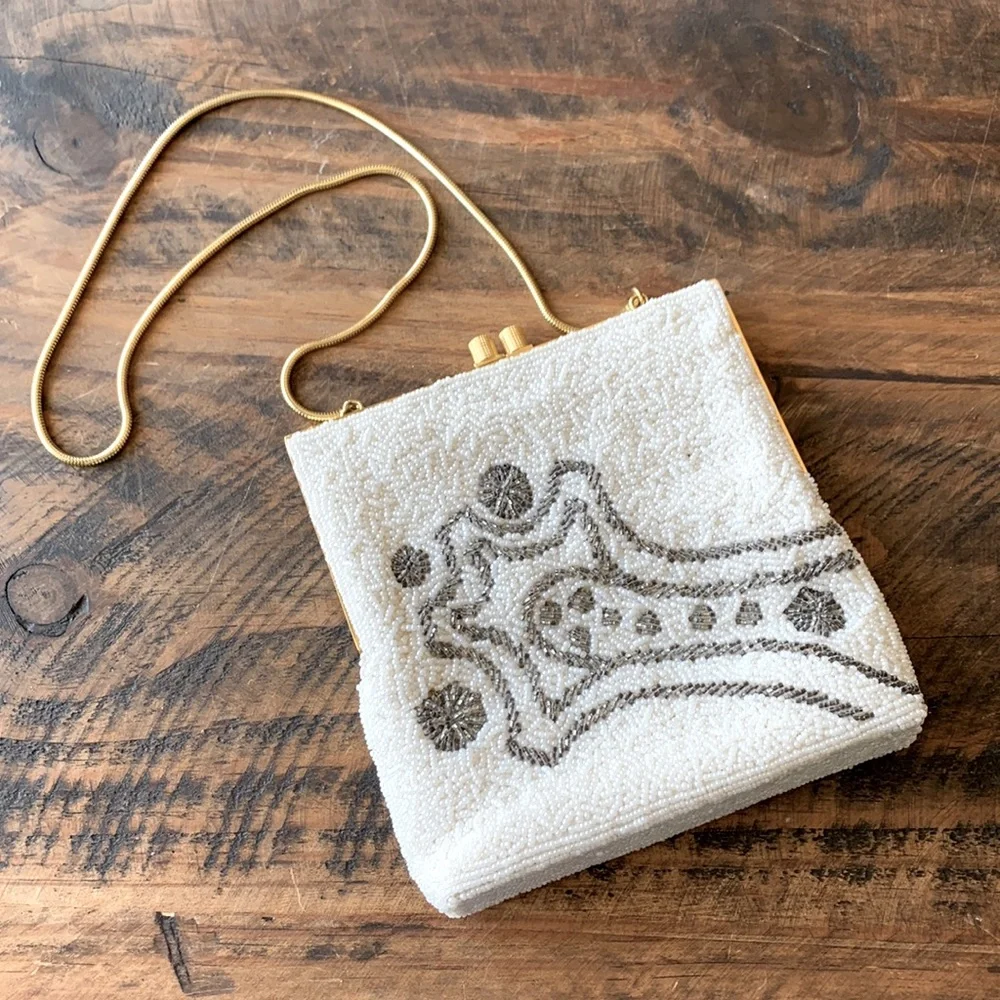 Adele Miami Vintage Beaded Handbag - Picture 1 of 11